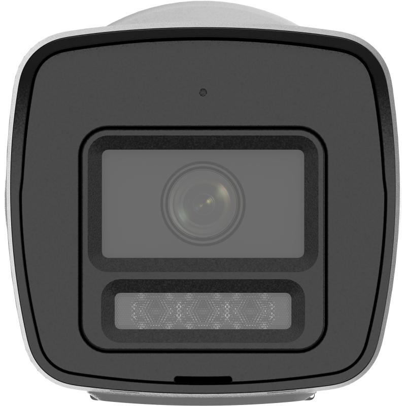4MP Smart Hybrid Light Fixed Bullet Network Camera with Audio & Strobe Light Alarm